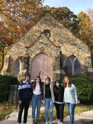 Students from an APCE elective, APS/SOC 4094: Appalachian Community Research, on a field trip to Catawba Hospital